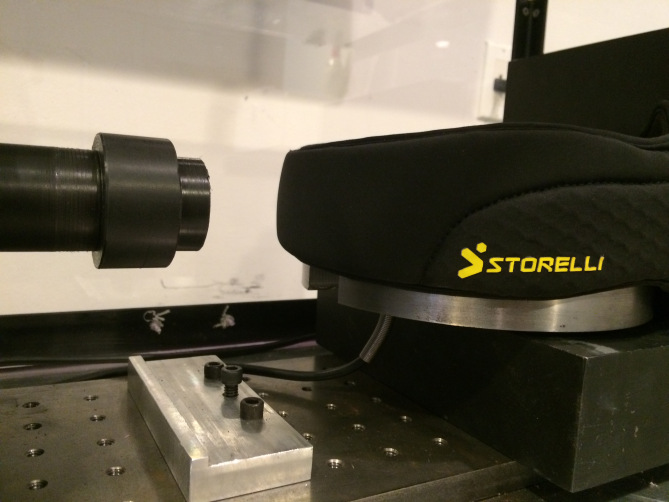 Storelli dynamic impact testing device